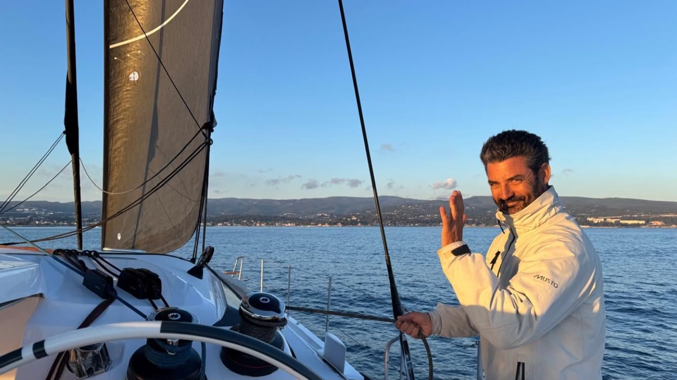 Sacha Levy a bordo